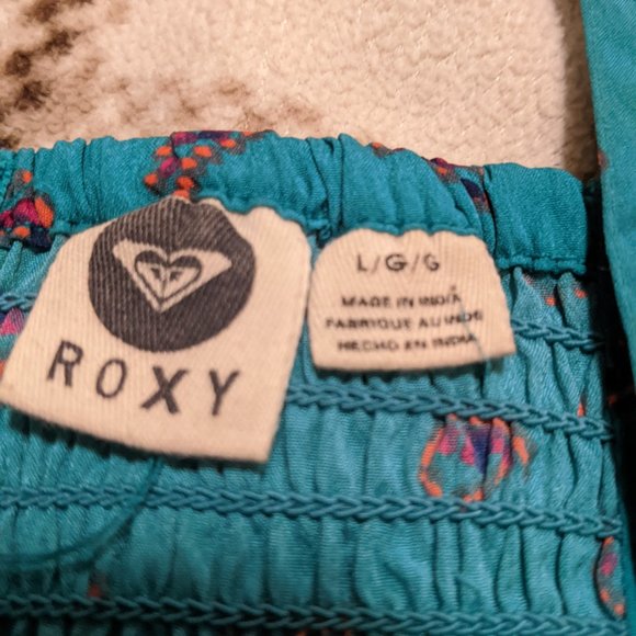 Roxy teal short dress - Picture 3 of 3